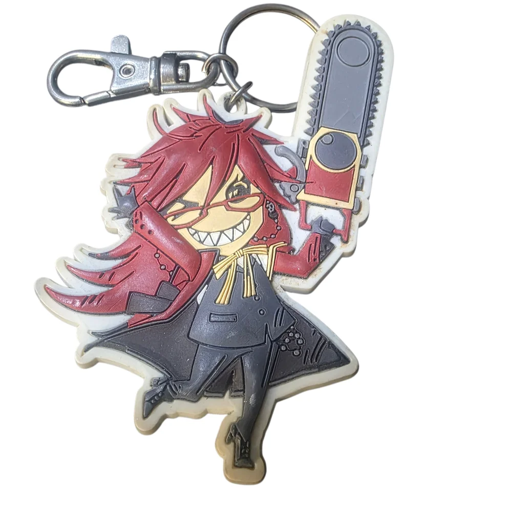 Anime Character Keychain Set